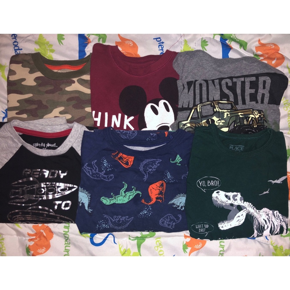 Boy Long Sleeve Shirts Lot